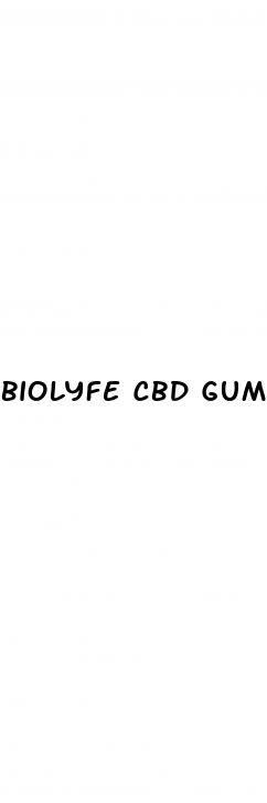biolyfe cbd gummies phone number