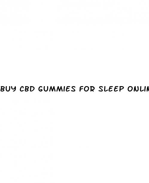 buy cbd gummies for sleep online