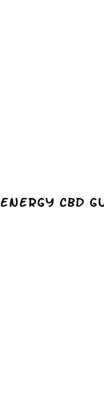 energy cbd gummies