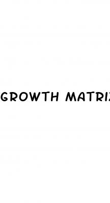 growth matrix penis enlargement