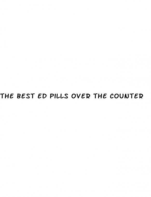 the best ed pills over the counter