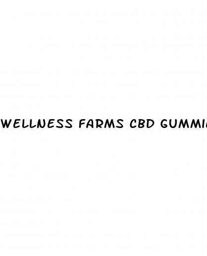 wellness farms cbd gummies cost