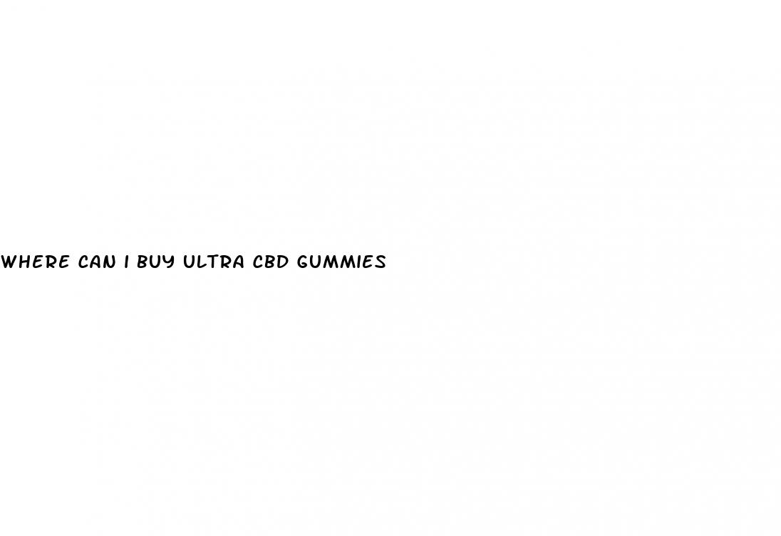 where can i buy ultra cbd gummies