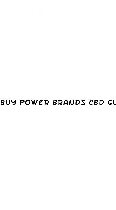 buy power brands cbd gummies