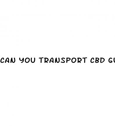 can you transport cbd gummies on a plane