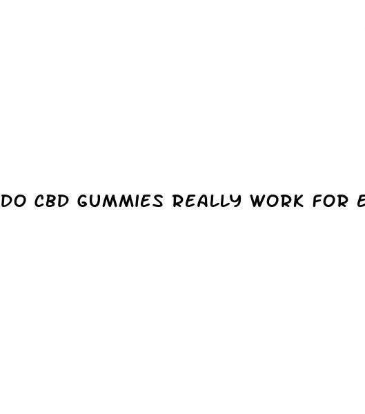 do cbd gummies really work for erectile dysfunction