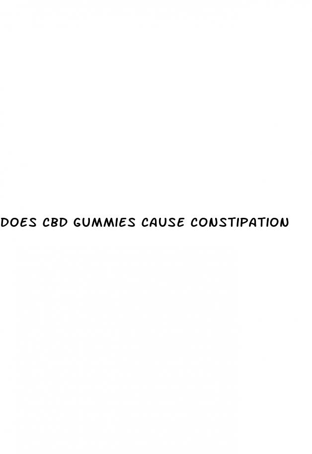 does cbd gummies cause constipation