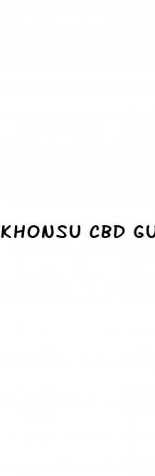 khonsu cbd gummies for diabetes