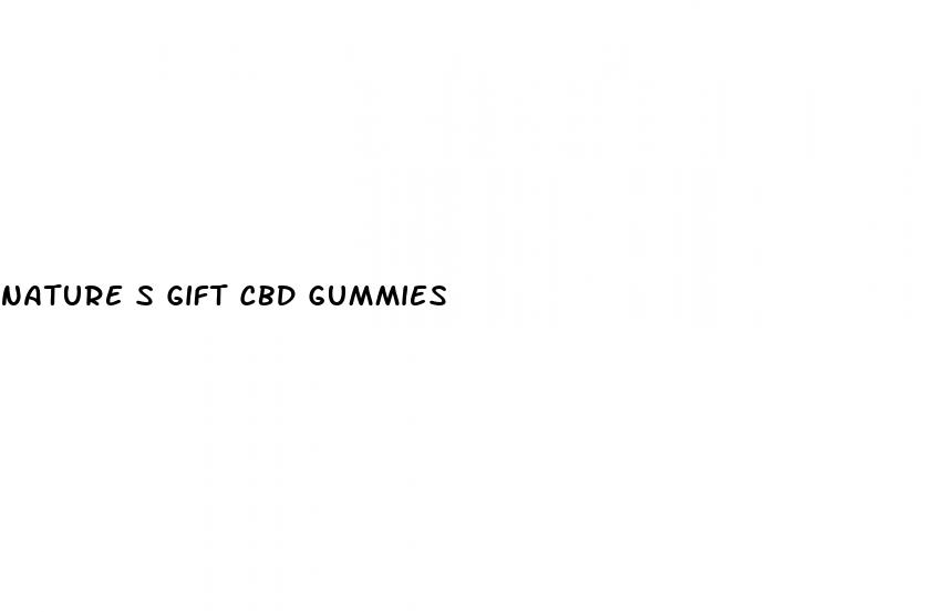 nature s gift cbd gummies