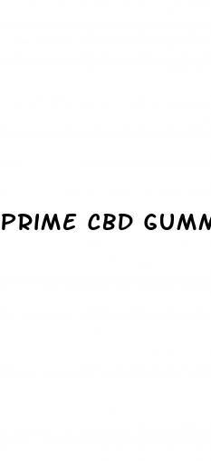 prime cbd gummies ingredients