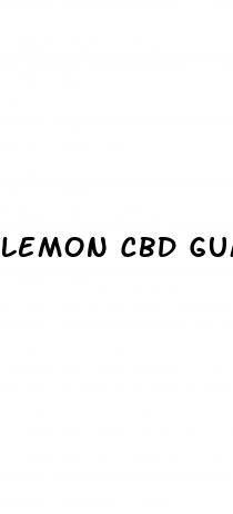 lemon cbd gummies