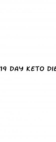 19 day keto diet plan