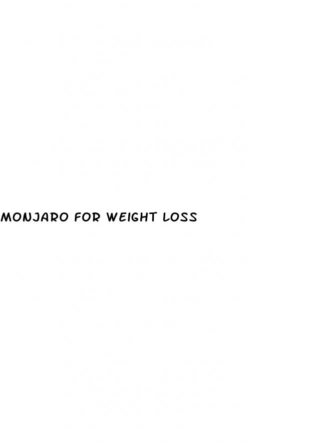 monjaro for weight loss