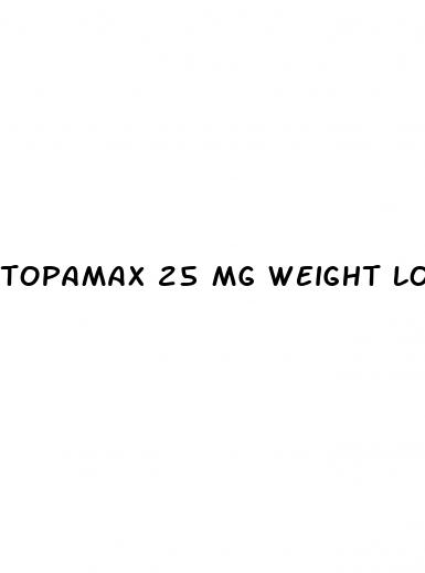topamax 25 mg weight loss
