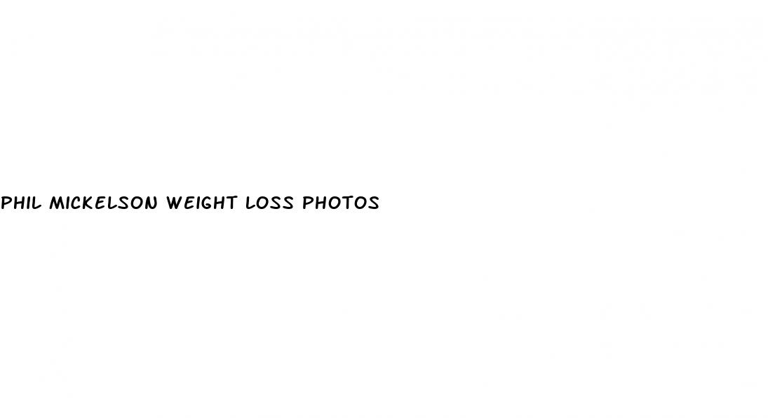 phil mickelson weight loss photos