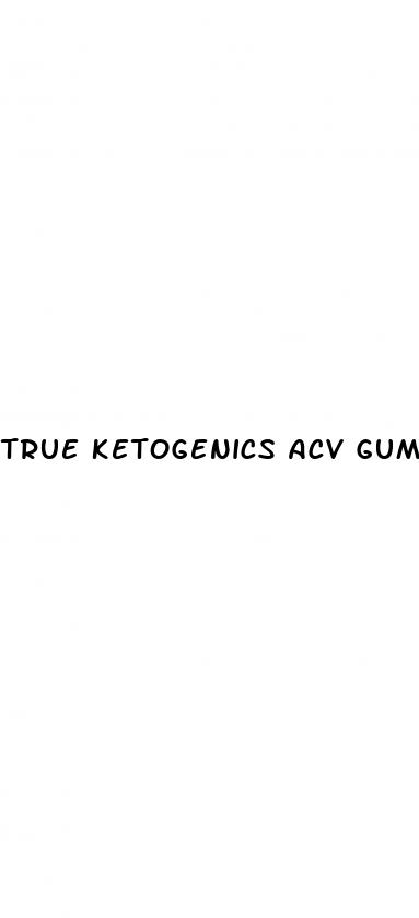 true ketogenics acv gummies