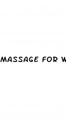 massage for weight loss