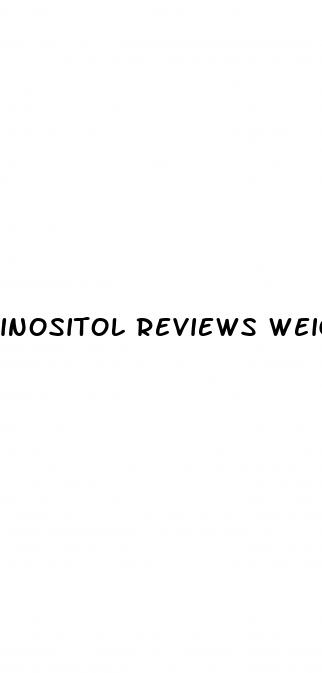 inositol reviews weight loss