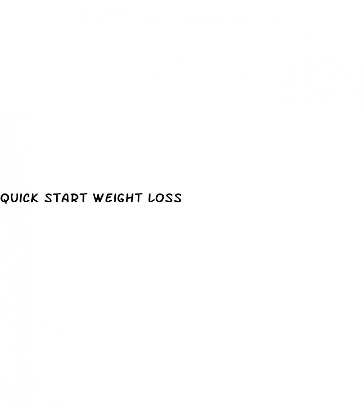 quick start weight loss