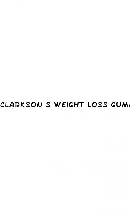 clarkson s weight loss gummies