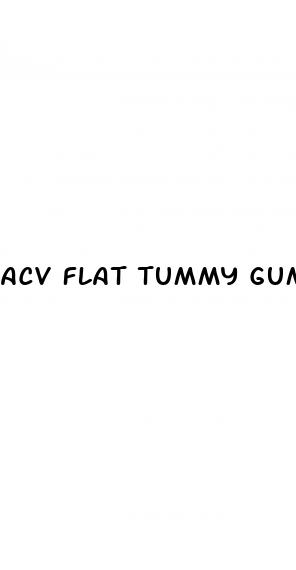 acv flat tummy gummies