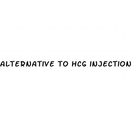 alternative to hcg injection for weight loss