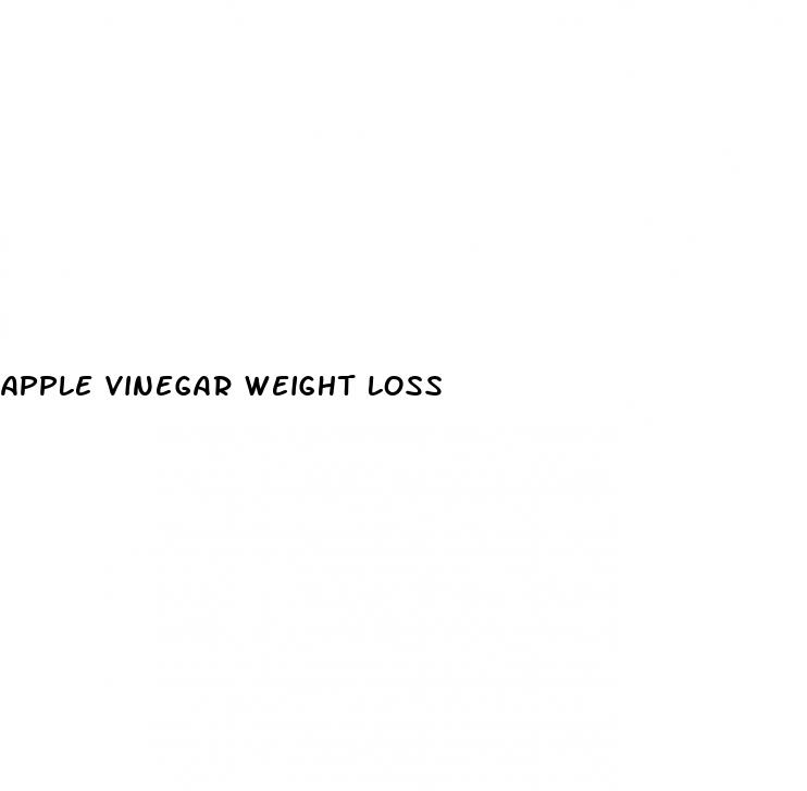 apple vinegar weight loss