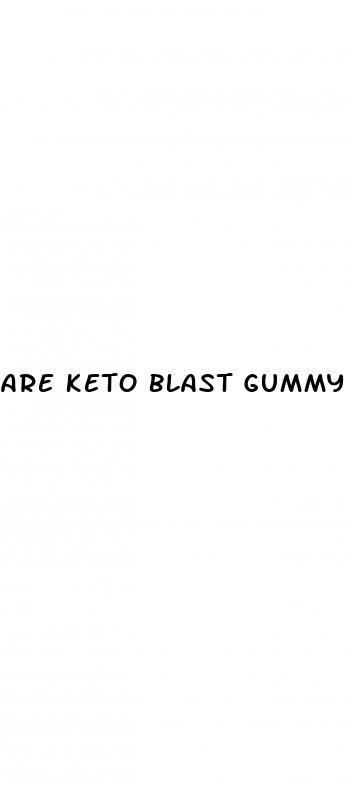 are keto blast gummy bears safe