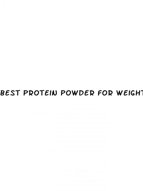 best protein powder for weight loss for women