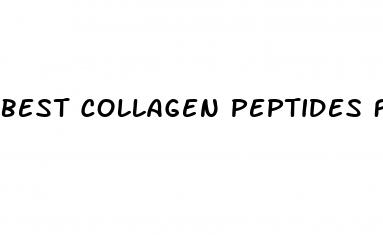 best collagen peptides for weight loss