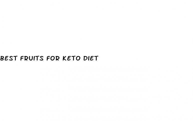 best fruits for keto diet
