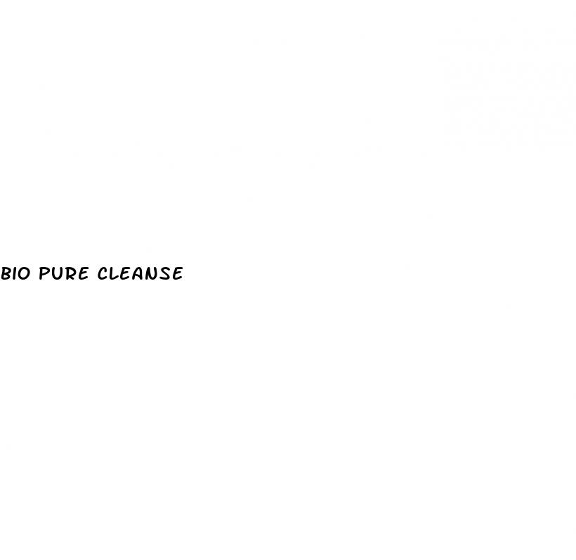 bio pure cleanse