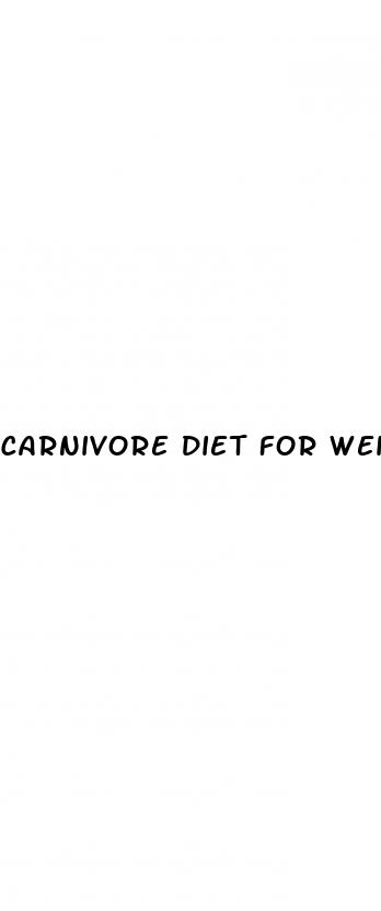 carnivore diet for weight loss