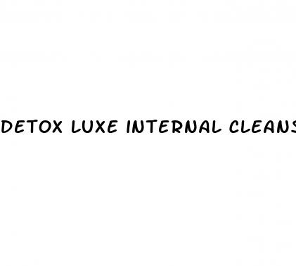 detox luxe internal cleansing support reviews