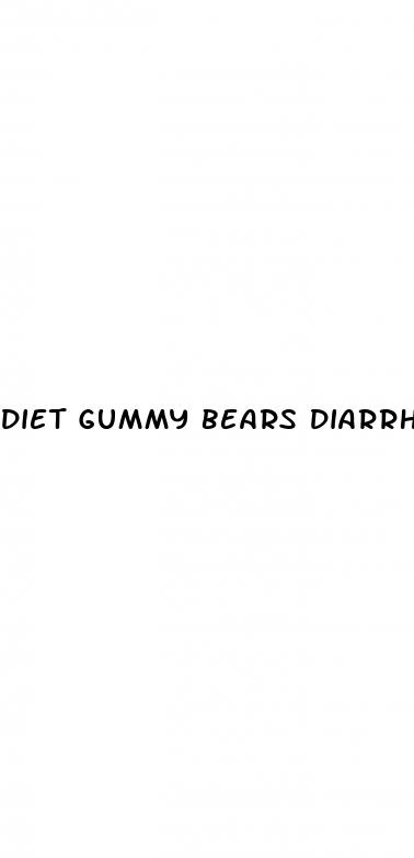 diet gummy bears diarrhea