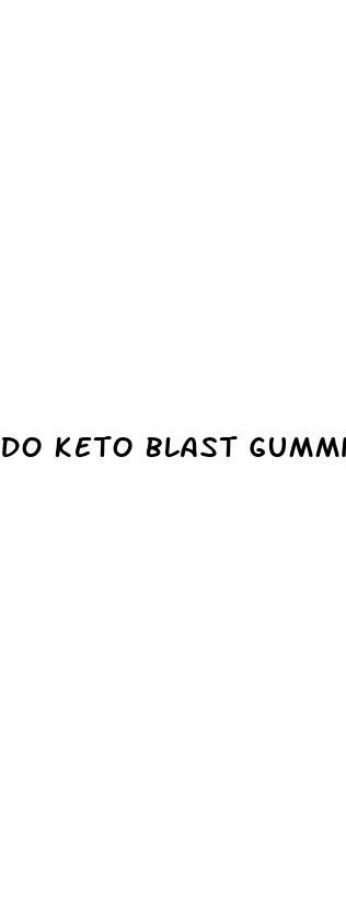 do keto blast gummies really work for weight loss