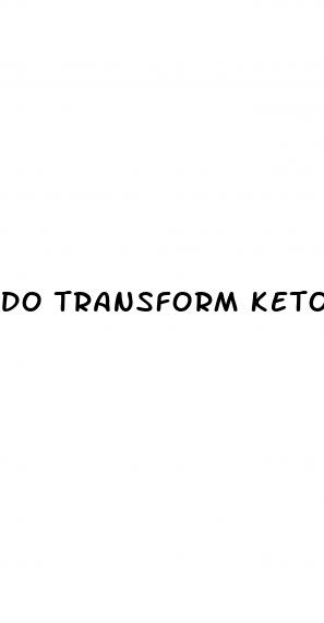 do transform keto gummies work