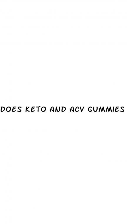 does keto and acv gummies really work