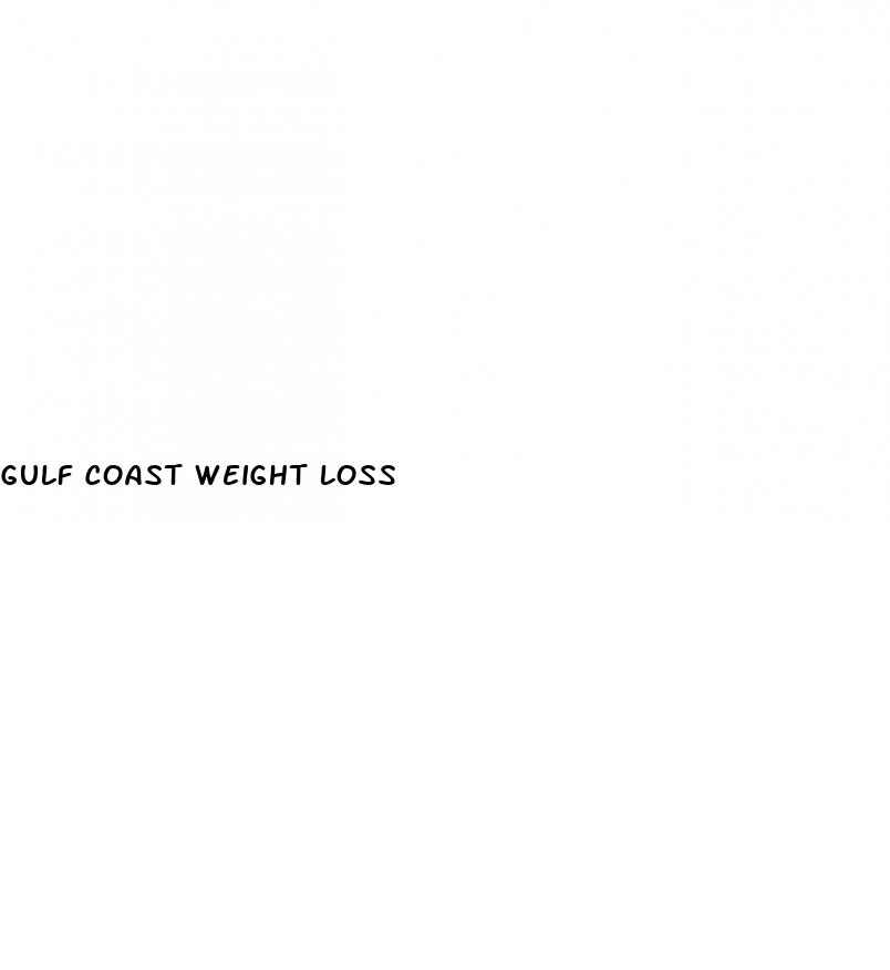 gulf coast weight loss