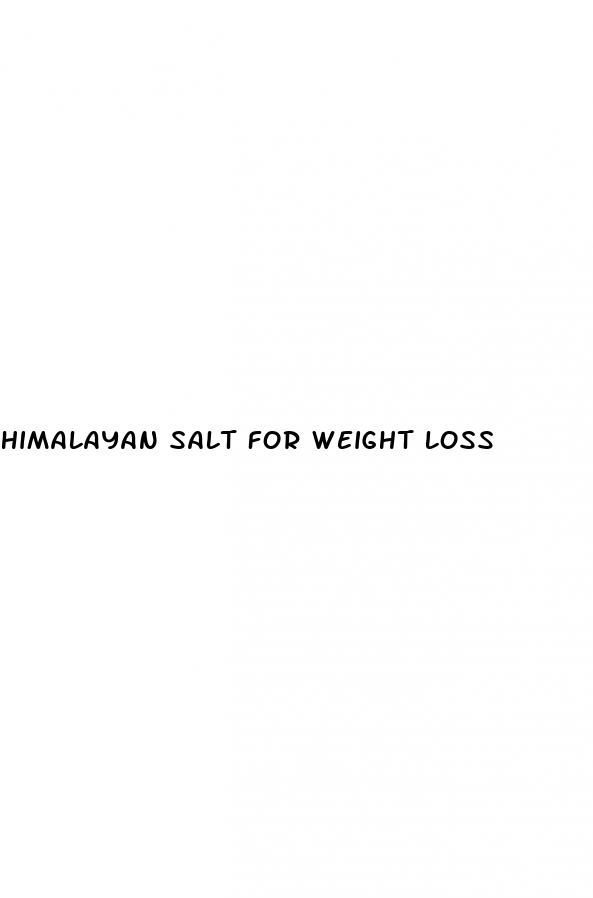 himalayan salt for weight loss
