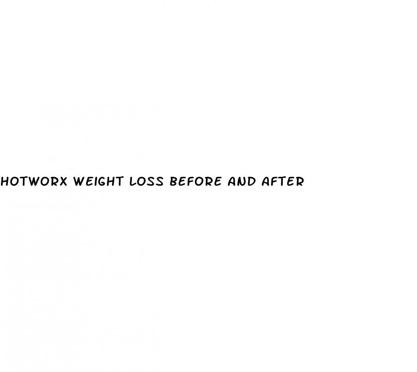 hotworx weight loss before and after