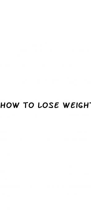 how to lose weight and gain muscle fast