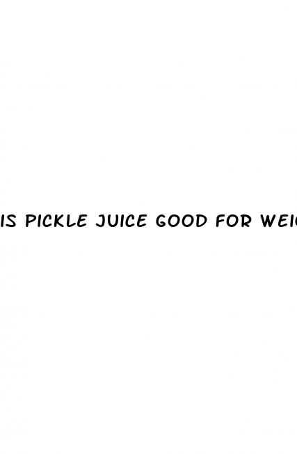 is pickle juice good for weight loss
