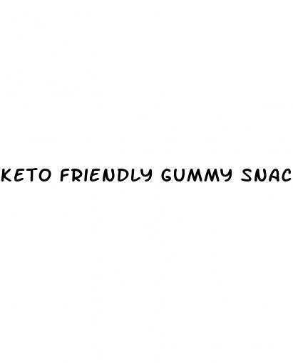 keto friendly gummy snacks