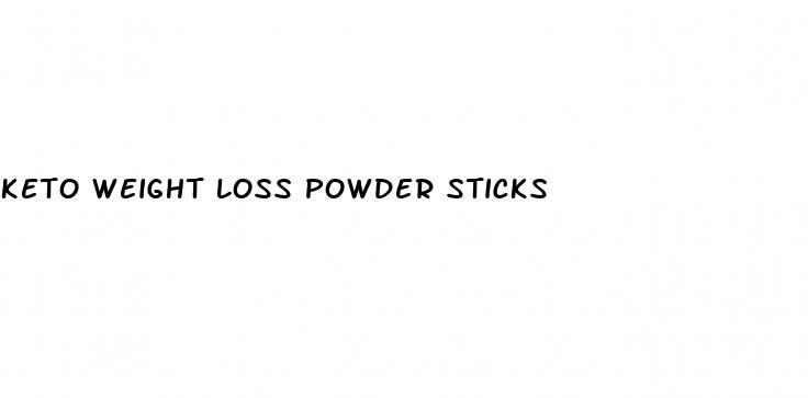 keto weight loss powder sticks