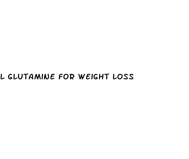 l glutamine for weight loss
