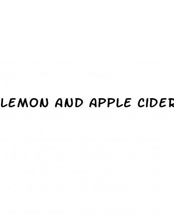 lemon and apple cider vinegar benefits