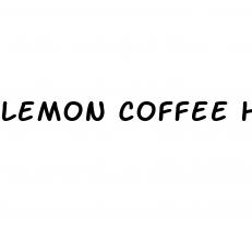 lemon coffee hot water weight loss