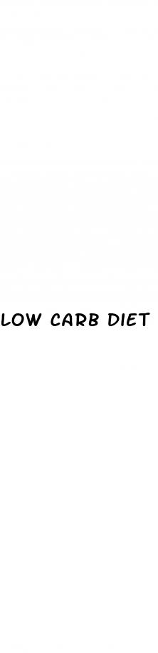 low carb diet for weight loss