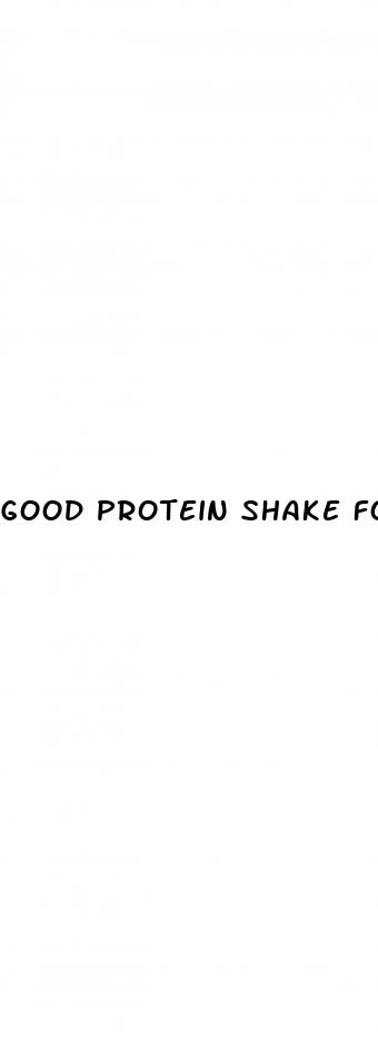 good protein shake for weight loss